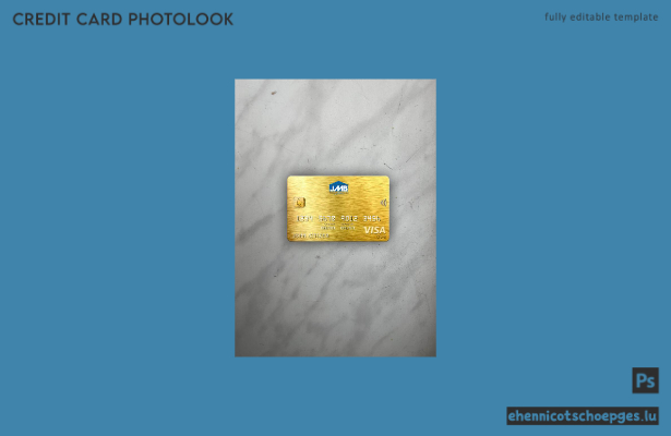 Jamaica Mortgage Bank Visa Gold Card Fotoansicht Beispielvorschau